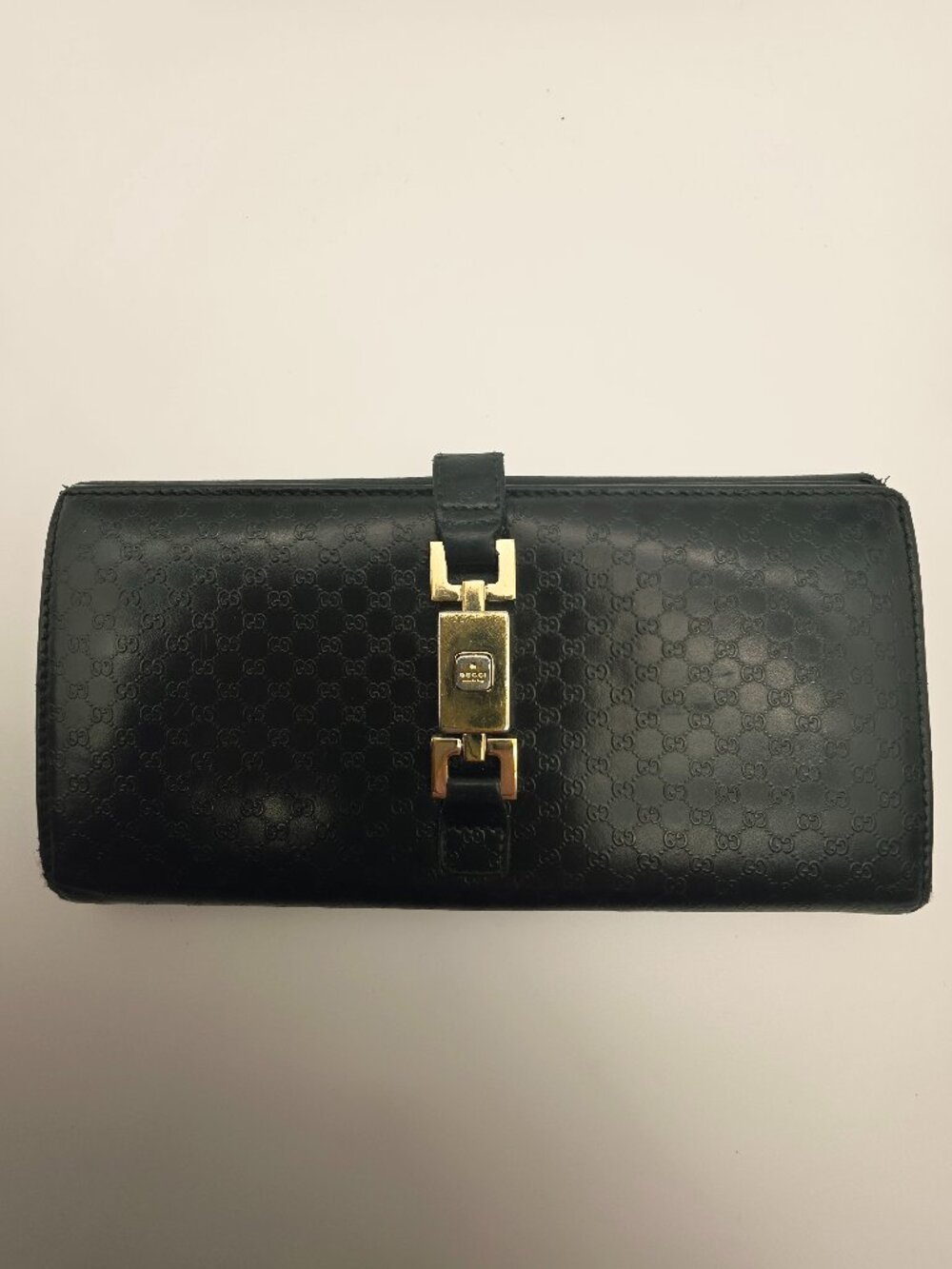 Gucci Guccissima Mini GG Long Wallet